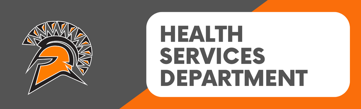 Health Services Department banner with Wayne Schoolsvlogo